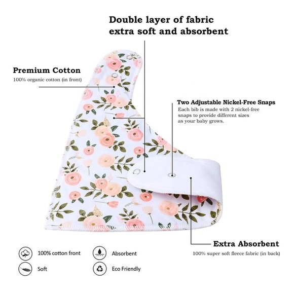 Fashion Baby Bibs With Pacifier Hangers Teether - Picture 11 of 16